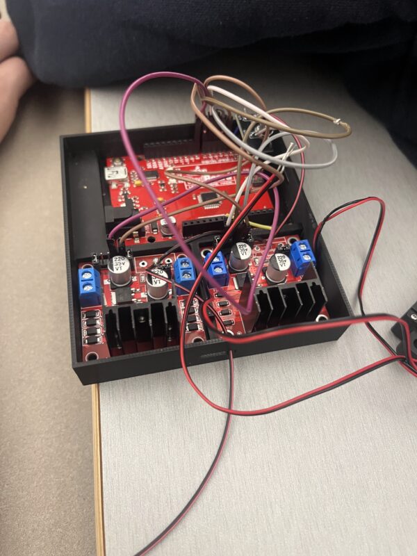 Arduino and Motor Driver Housing Case